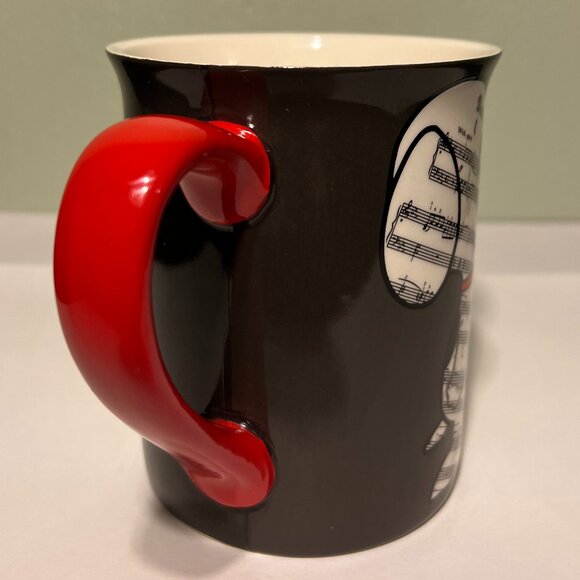 Peanut’s SNOOPY Musical Mutt Beethoven’s 5th Sheet Music Mug ~ Charles M. Schulz - Picture 5 of 8